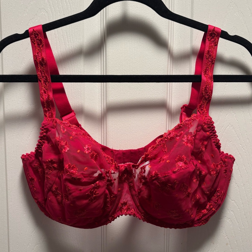 Prima Donna | Ray of Light Pink Floral Full Cup Bra Sz 36F 016-2871